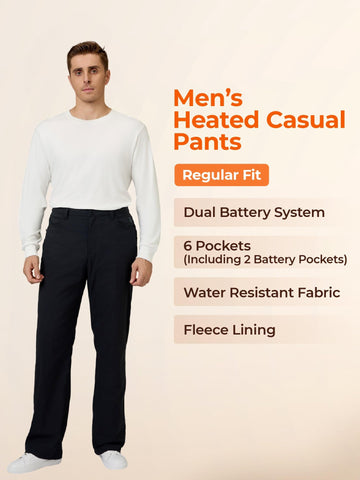 ORORO 2-way stretch nylon image shows flexible mobility for daily wear.