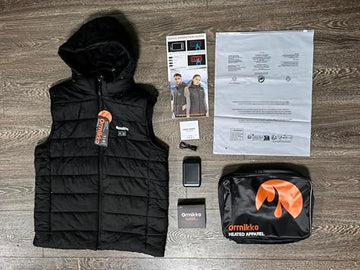 orrnikko detachable hood with heated plates enabling versatile wind protection