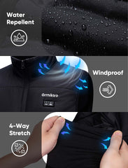 ORRNIKKO heated golf vest worn on course during a round for mobility