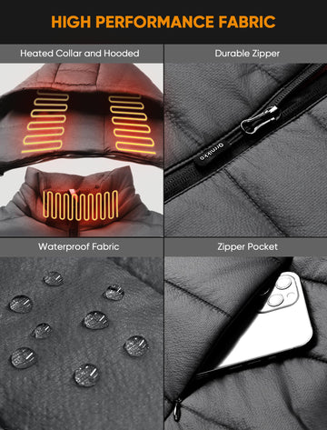 orrnikko water-repellent shell fabric keeps you dry in light rain