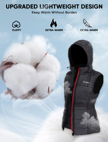 ORRNIKKO Heated Vest pockets detail highlights convenient warmth for hands.