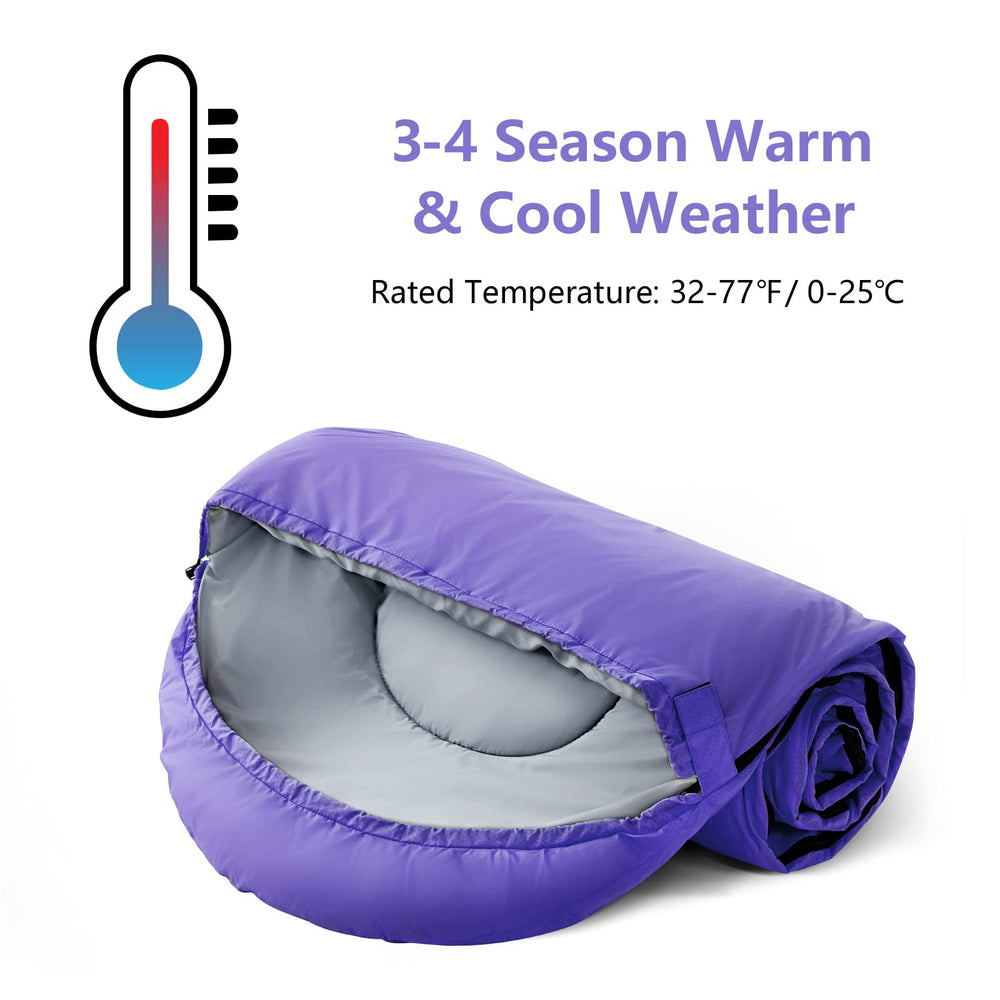 ORTHOMTEX sleeping bag flat-blanket-use can be opened fully for lounging on chilly nights