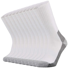 Ortis men's cotton cushion crew socks pack shot highlighting premium blend for all-day comfort.