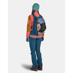 Ortovox Cross Rider 20L with S-back short back fits shorter torsos for comfort.
