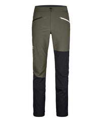Ortovox Punta Berrino Pant on alpine dawn patrol, breathable Merino blend for all-day comfort.