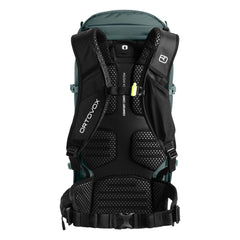 Ortovox Traverse 30L back system displays airflow-enabled Comfort Contact for all-day comfort