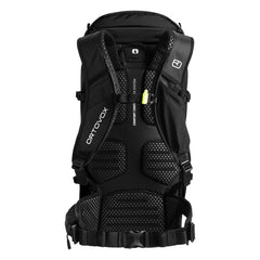 Ortovox Traverse 30L back view, breathable comfort system for all-day wear.