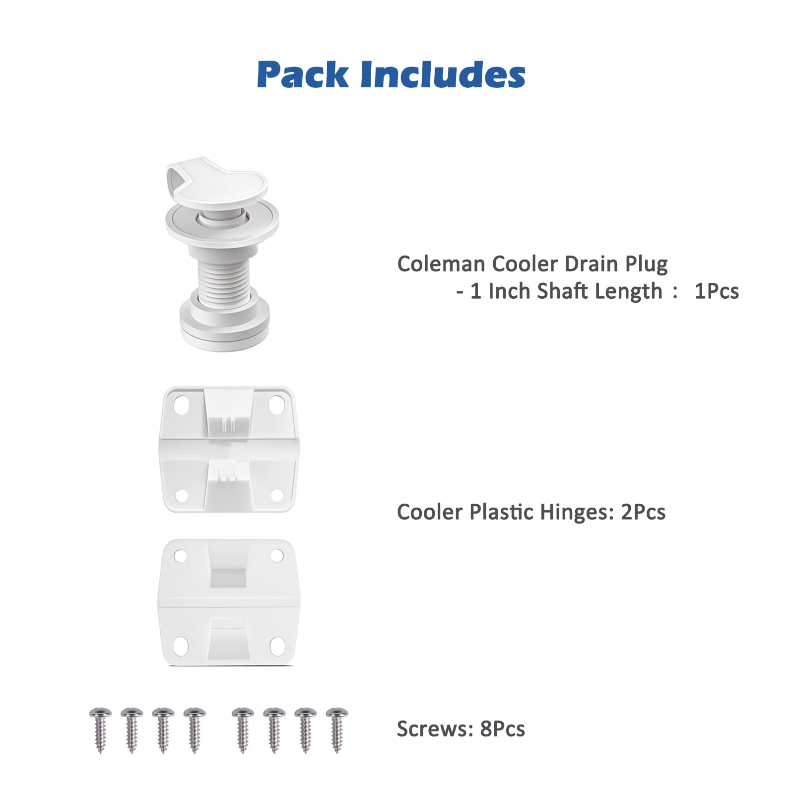 ORTREE cooler drain plug assembly provides a secure seal to prevent leaks.