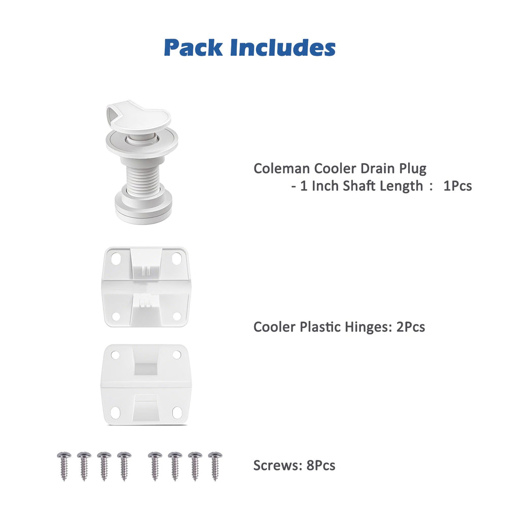 ORTREE cooler drain plug assembly provides a secure seal to prevent leaks.
