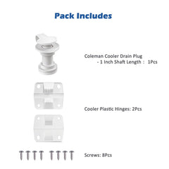ORTREE cooler drain plug assembly provides a secure seal to prevent leaks.