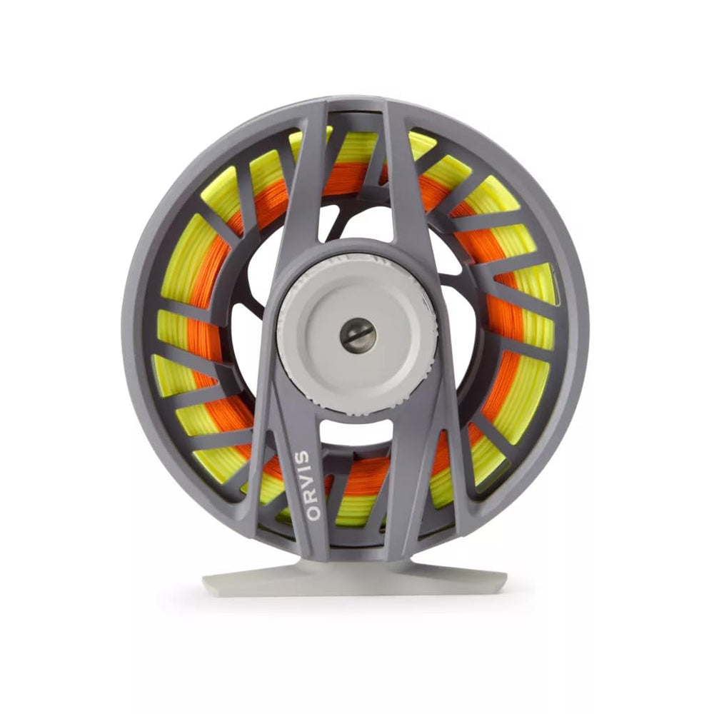 Close-up of the sealed drag system on Clearwater CAST Reel III