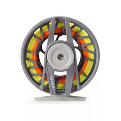 Close-up of the sealed drag system on Clearwater CAST Reel III