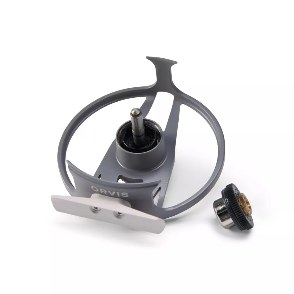 Clearwater CAST Reel III mounted with a 5-7wt rod