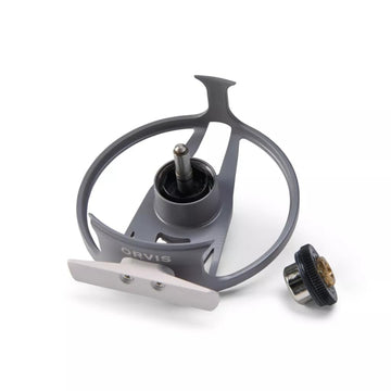 Clearwater CAST Reel III mounted with a 5-7wt rod