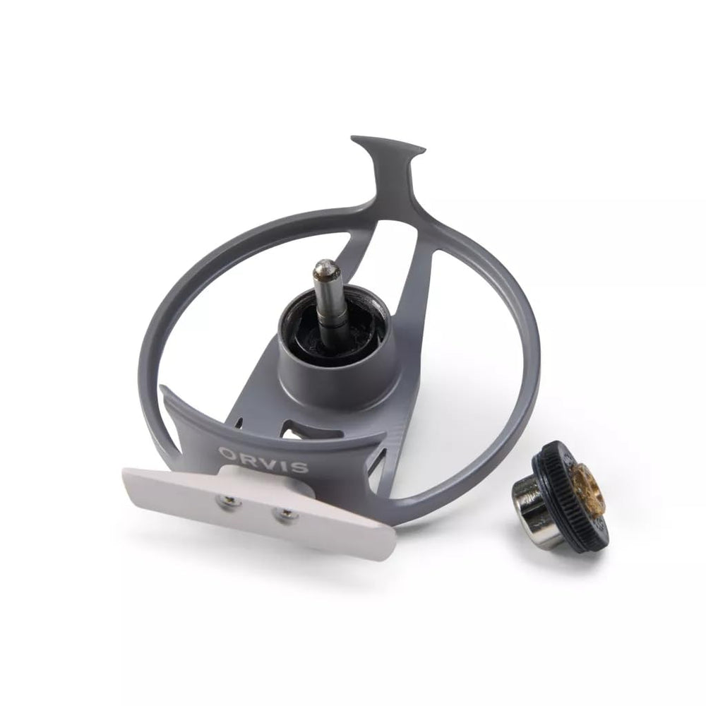Clearwater CAST Reel III mounted with a 5-7wt rod