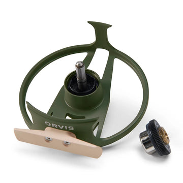 Orvis Clearwater Cast Reel III in-hand use shows reliable Orvis craftsmanship.