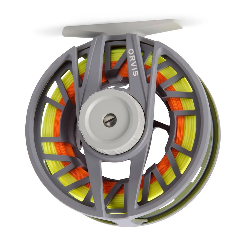Orvis Clearwater CAST Reel III with large-arbor design for quick line pickup and smooth casts.