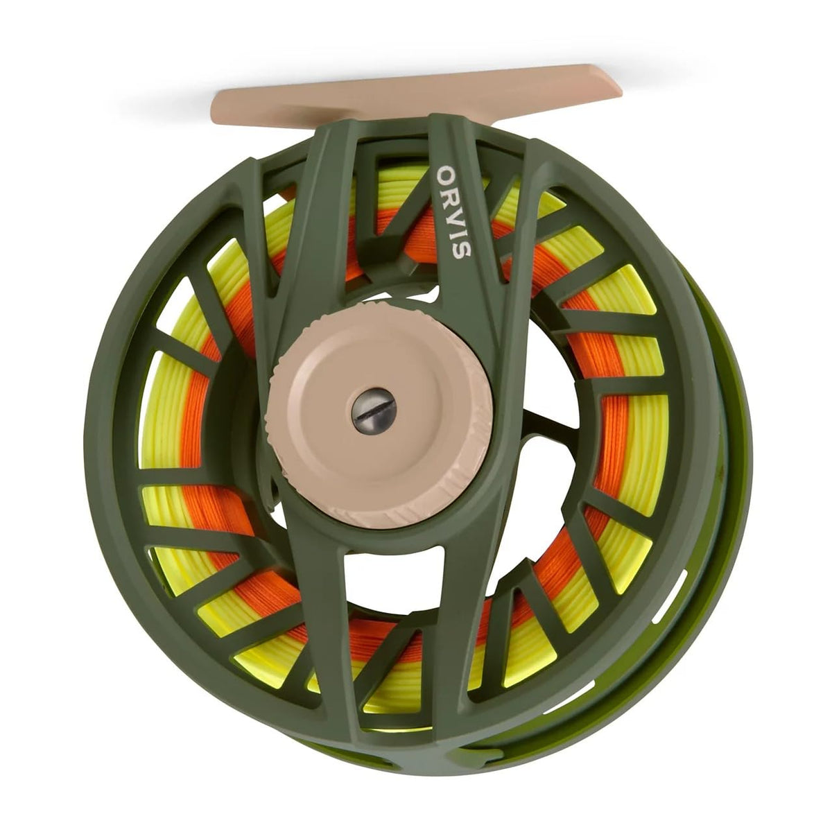 Orvis Clearwater Cast Reel IV with large arbor for smoother line control and faster retrieves.