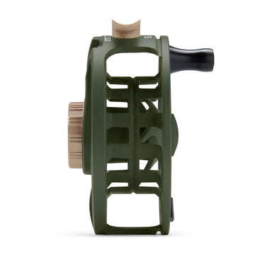 Orvis Clearwater Cast Reel IV high line capacity enables longer casts.