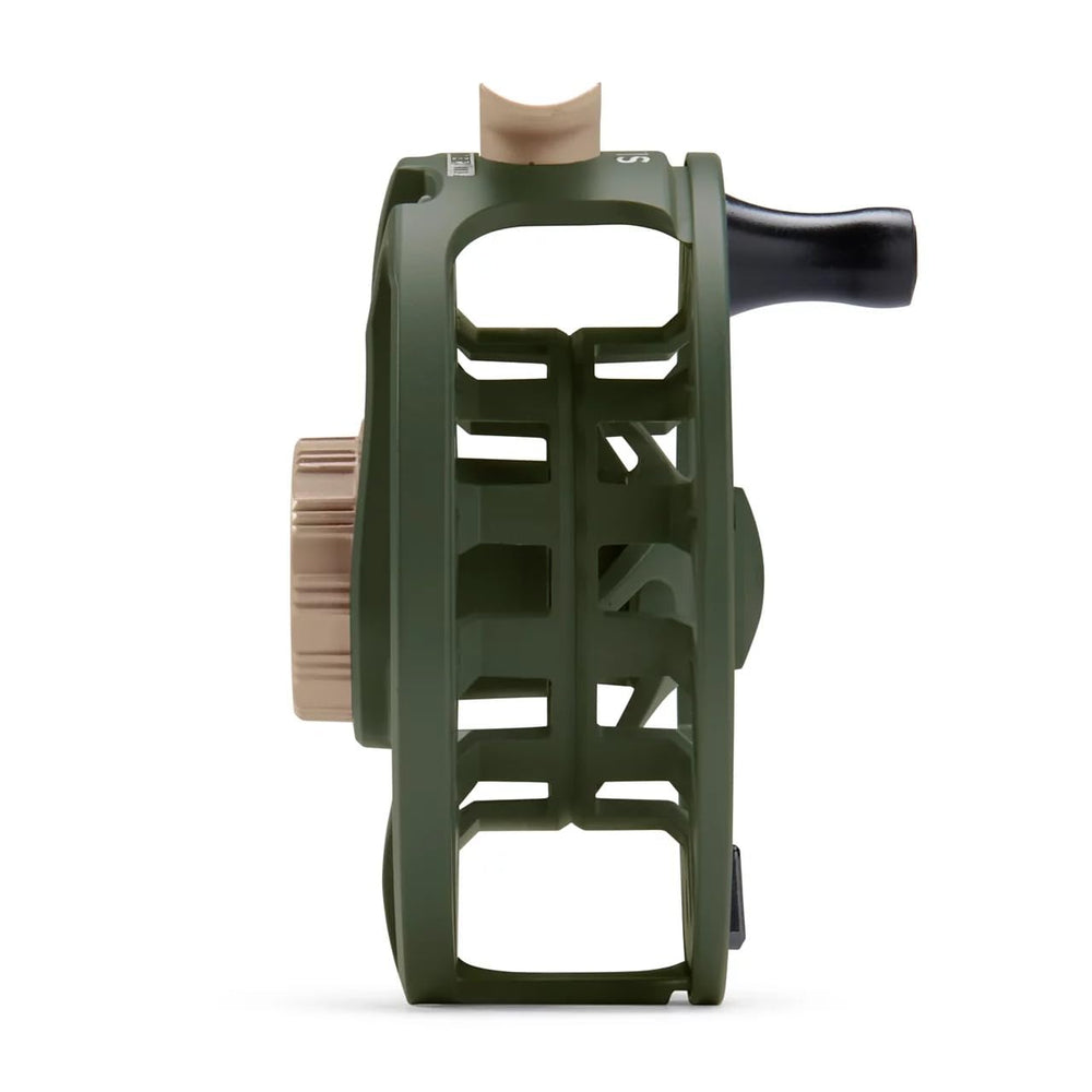 Orvis Clearwater Cast Reel IV high line capacity enables longer casts.