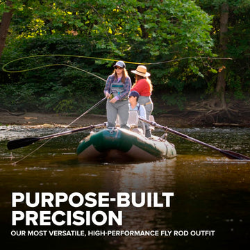 Orvis Clearwater line and backing ready for precise presentations