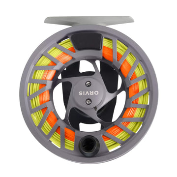 Orvis Clearwater drag mechanism highlights smooth, predictable tension during casting.