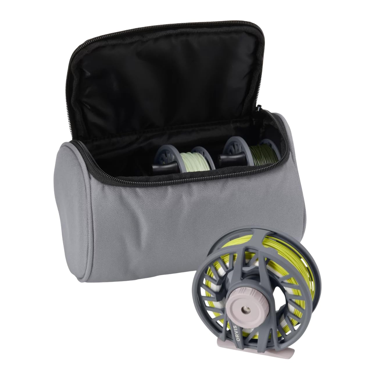 Orvis Clearwater reel spools demonstrate quick line changes for different conditions.