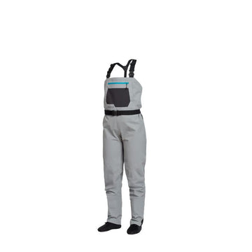 Orvis Clearwater women's chest waders external zip pocket keeps valuables dry and accessible
