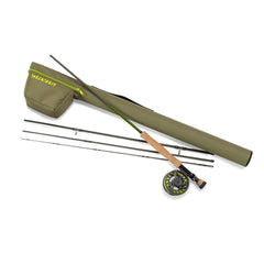 Orvis Encounter Outfit rod, balanced for easy casting and comfort.