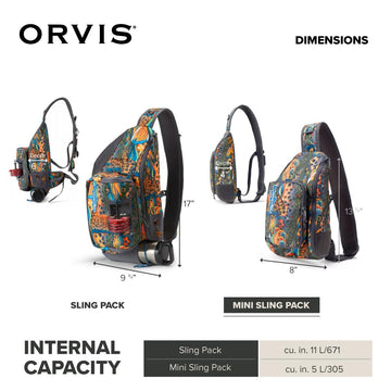 Orvis Mini Sling Pack durable straps and attachment points for active days