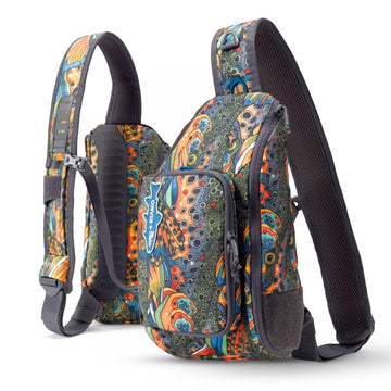 Orvis Mini Sling Pack front view with accessible 5-liter storage for fly gear