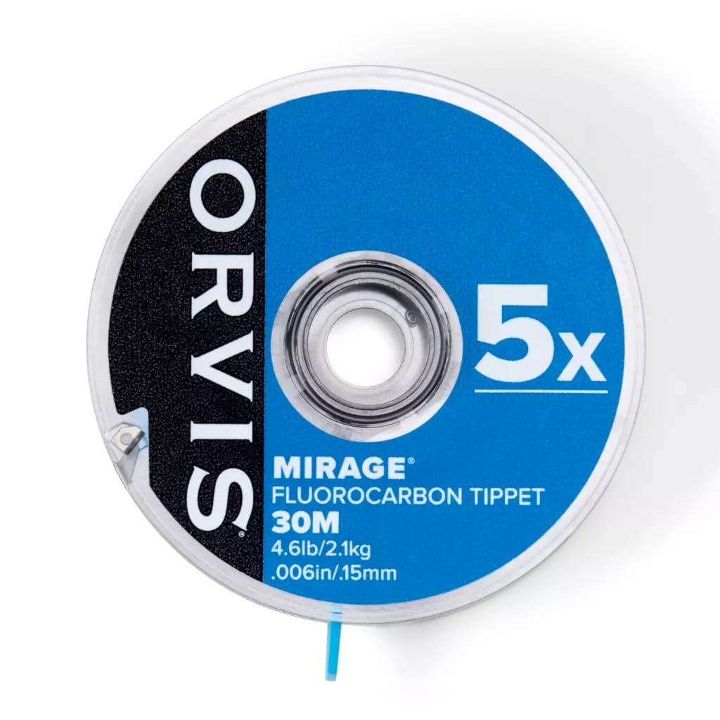 Orvis Mirage Big Game Tippet line, 30m at 50lb, ideal for saltwater and freshwater fishing.