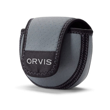Orvis Reel Case Asphalt Small exterior view