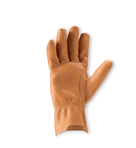 Long cuff briar protection on Orvis Uplander hunting gloves
