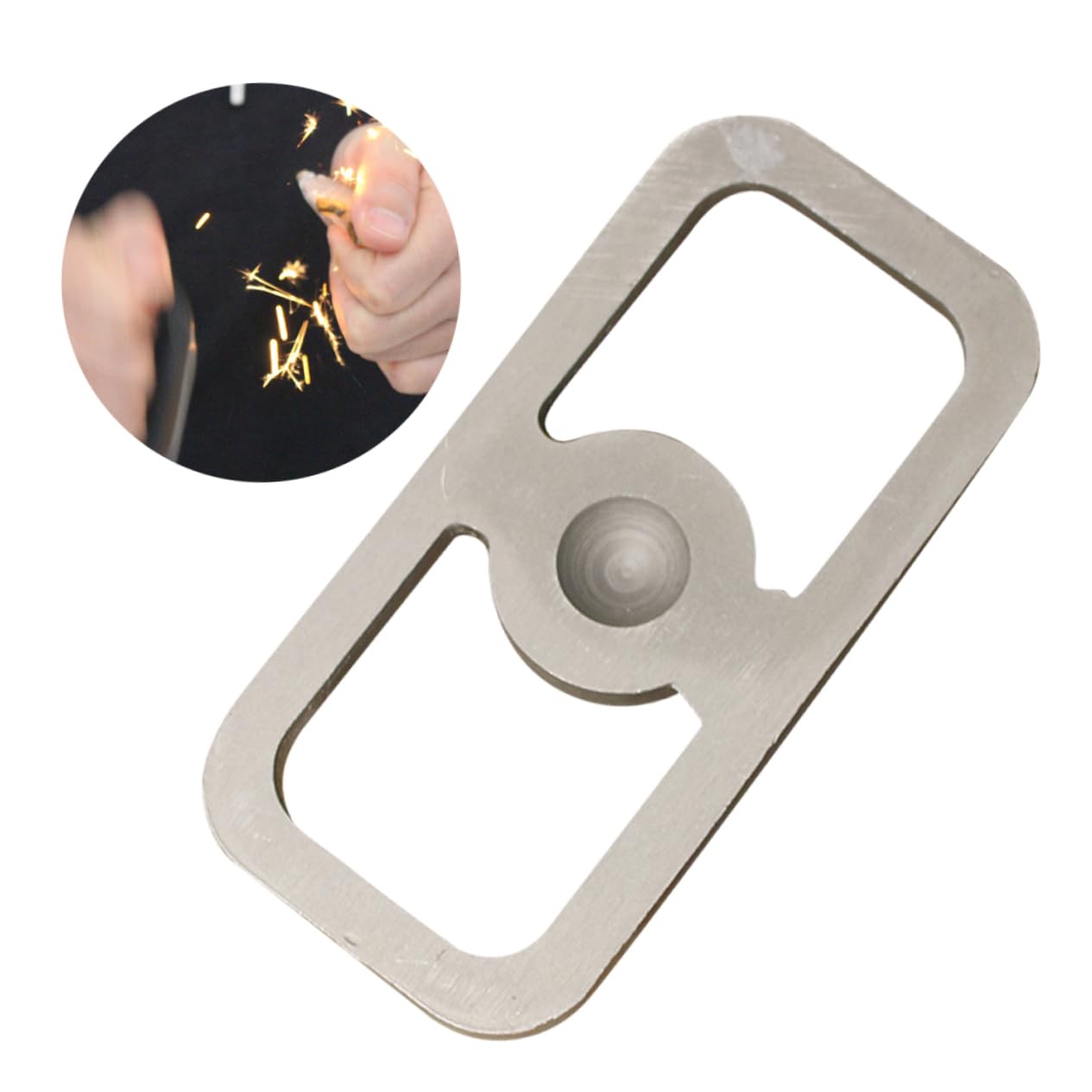 OSALADI grey fire-starting tools designed for quick campfire ignition