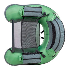 Summit float tube dimensions 43 by 43 inches with 12 inch tubes and two chambers