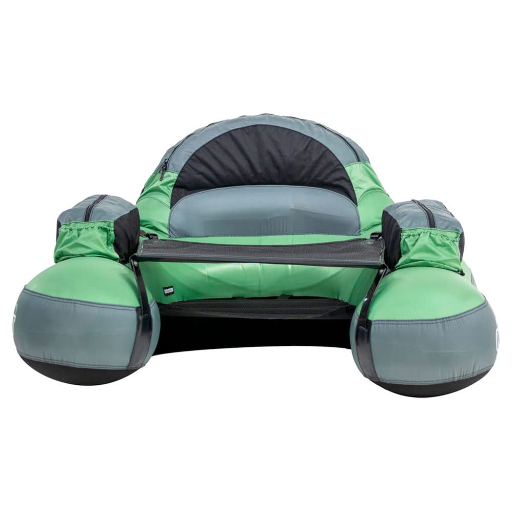 Summit float tube with compression bag for easy packing and transport