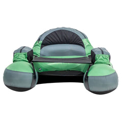 Summit float tube with compression bag for easy packing and transport