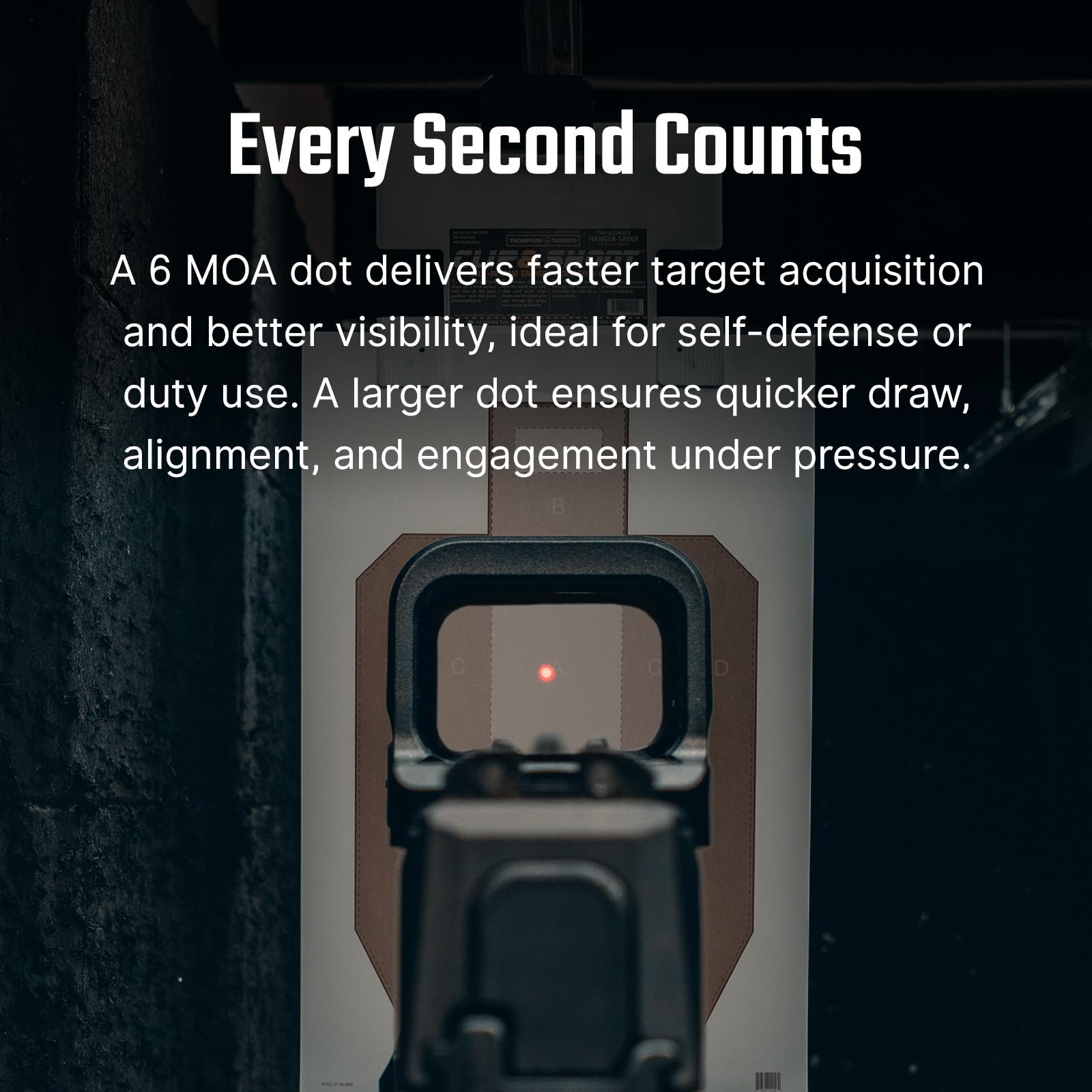 Osight K Micro open reflex profile demonstrates compact, durable design for concealed carry