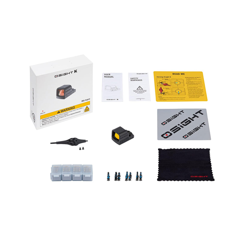 Osight K Micro rugged durability withstands challenging shooting environments
