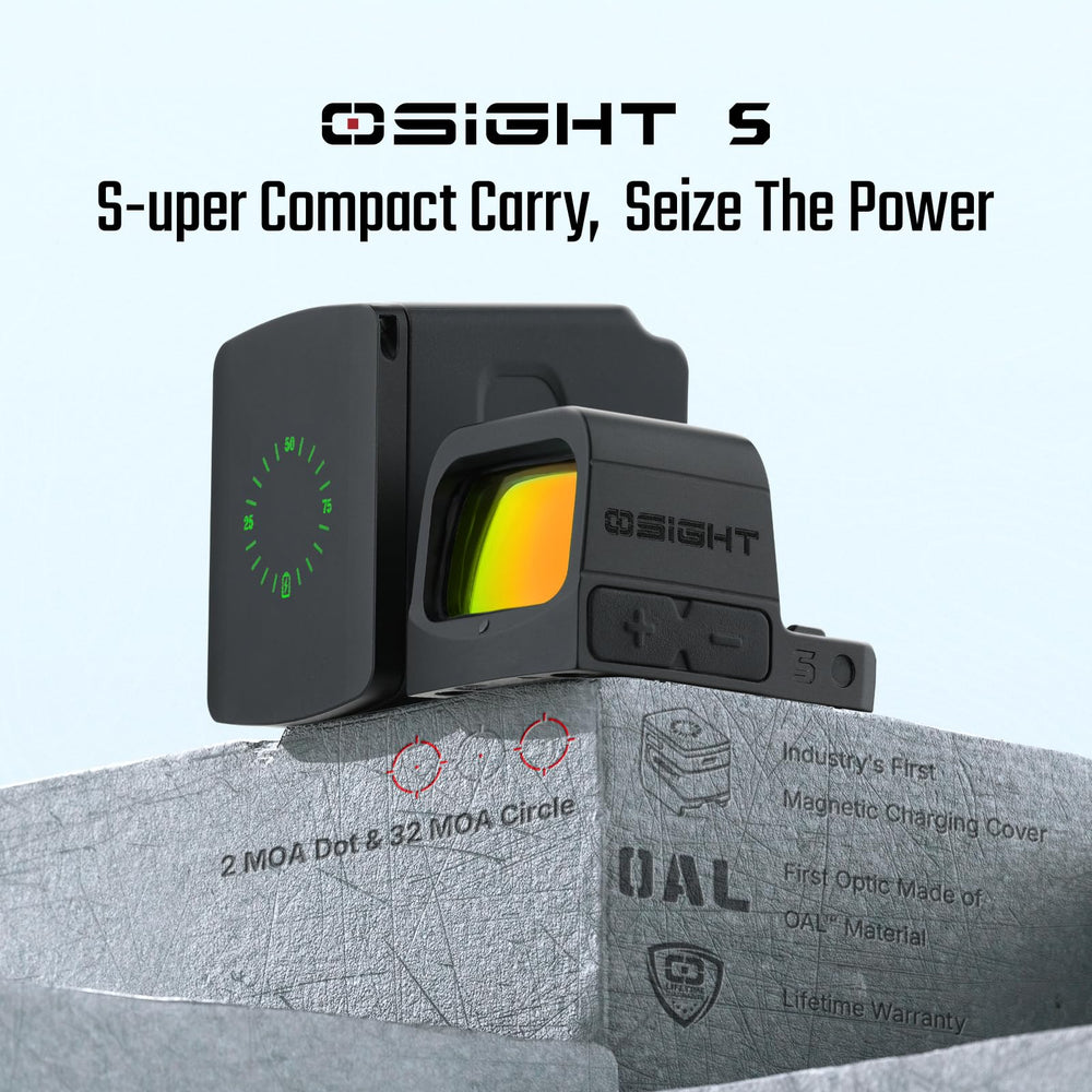 Osight S side profile highlights enclosed design for weather resistance.