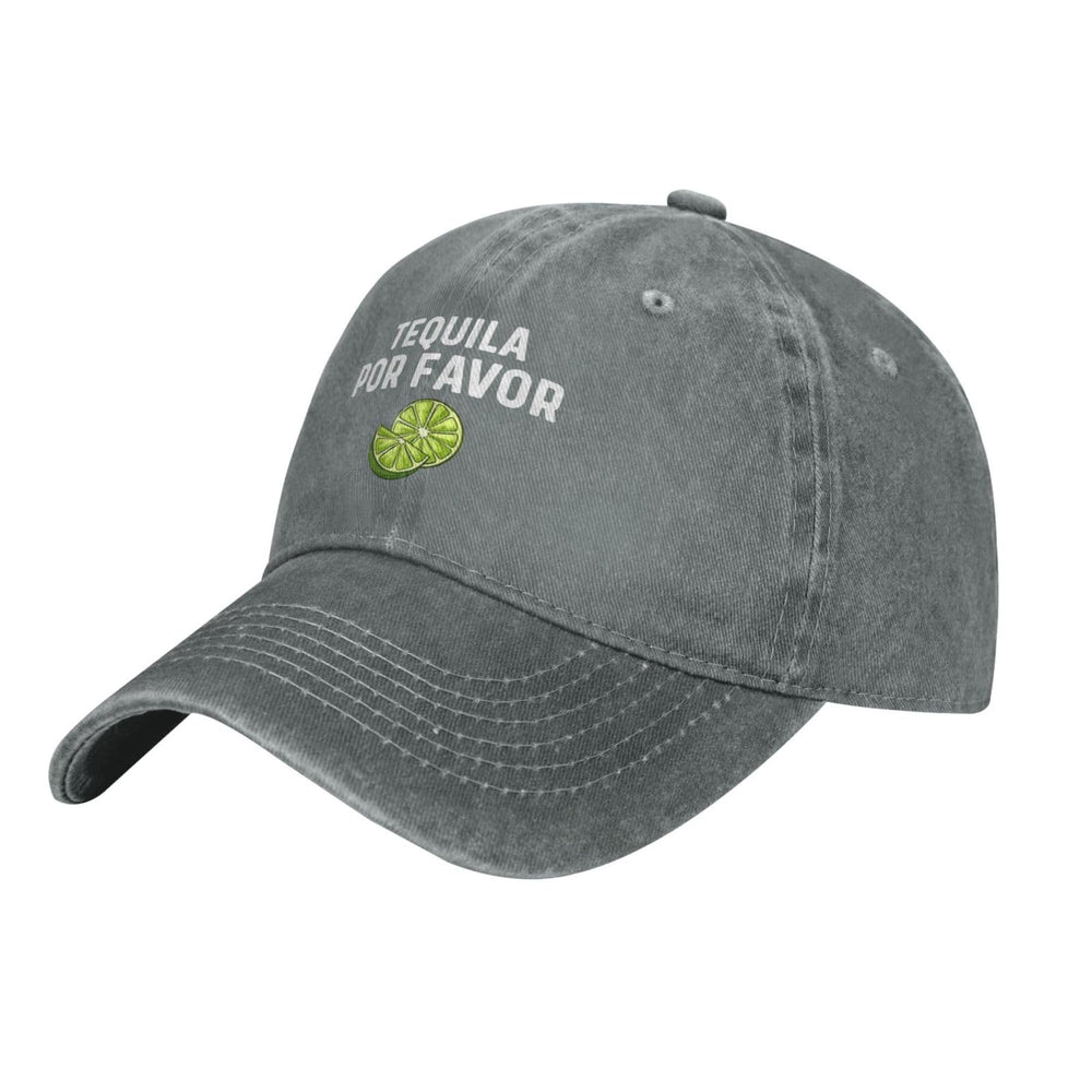 Ositerpz Tequila Por Favor hat side view, adjustable strapback for a comfortable fit.