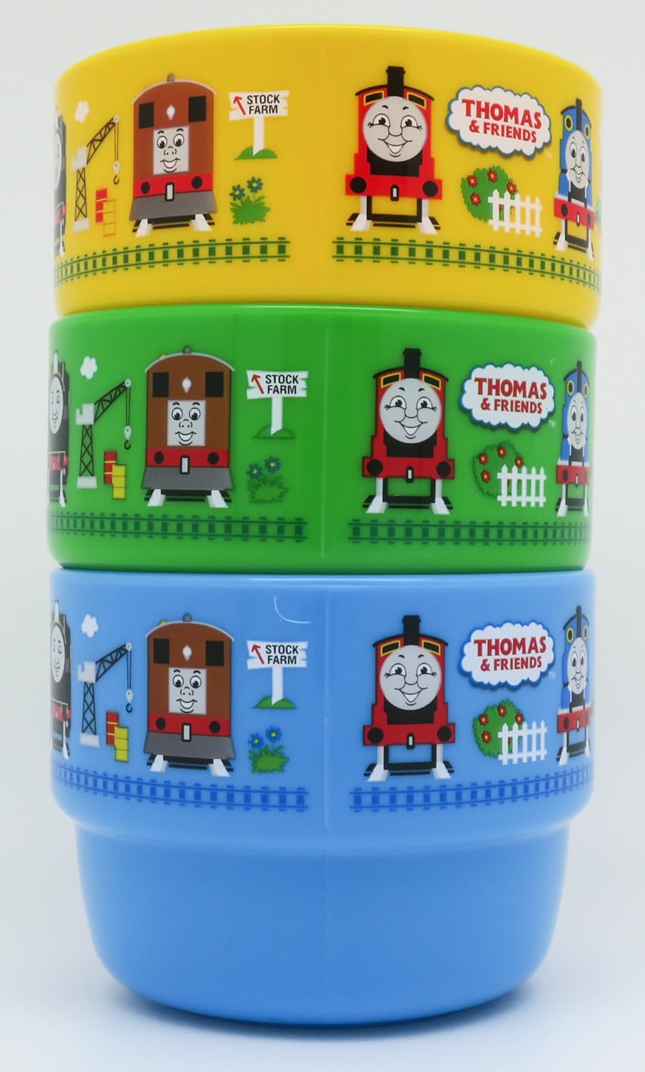 OSK Thomas & Friends dishwasher-safe cups for effortless cleanup