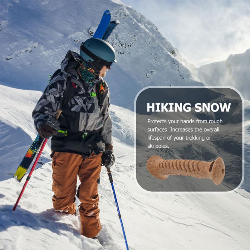 OSOLADY anti-skid cork grip reduces slipping in wet conditions.