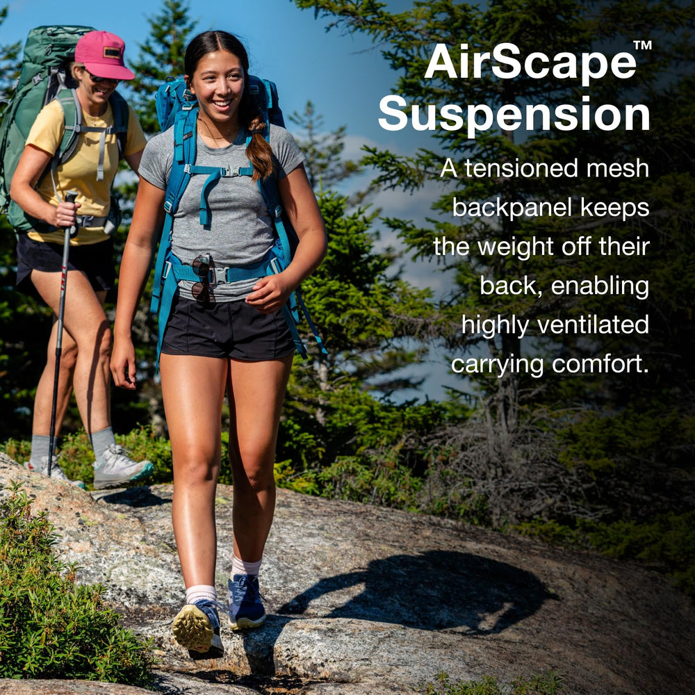 Osprey Ace 50L kids backpack extendable hipbelt for secure fit