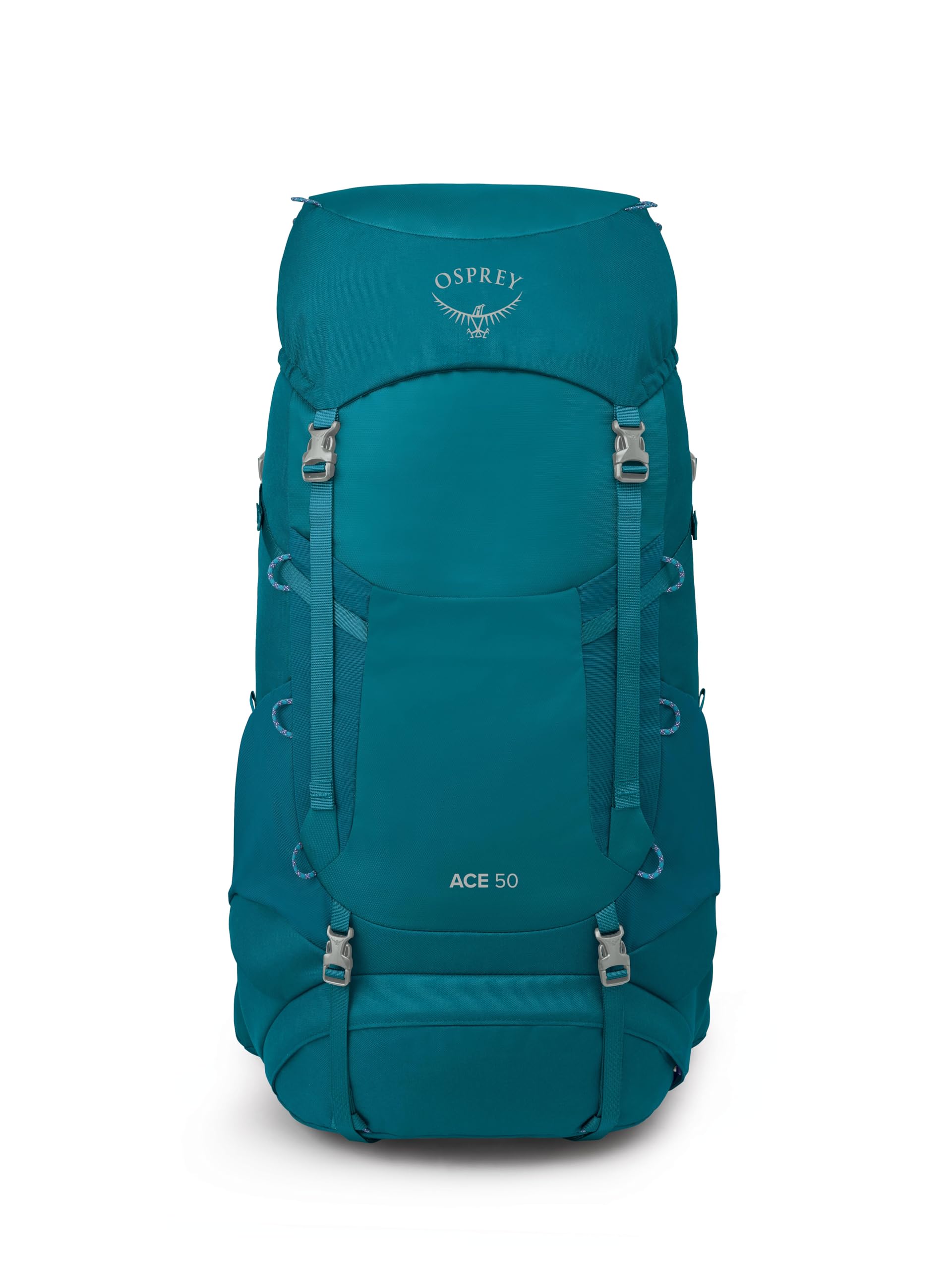 Osprey Ace 50L kids backpack raincover included for all-weather use