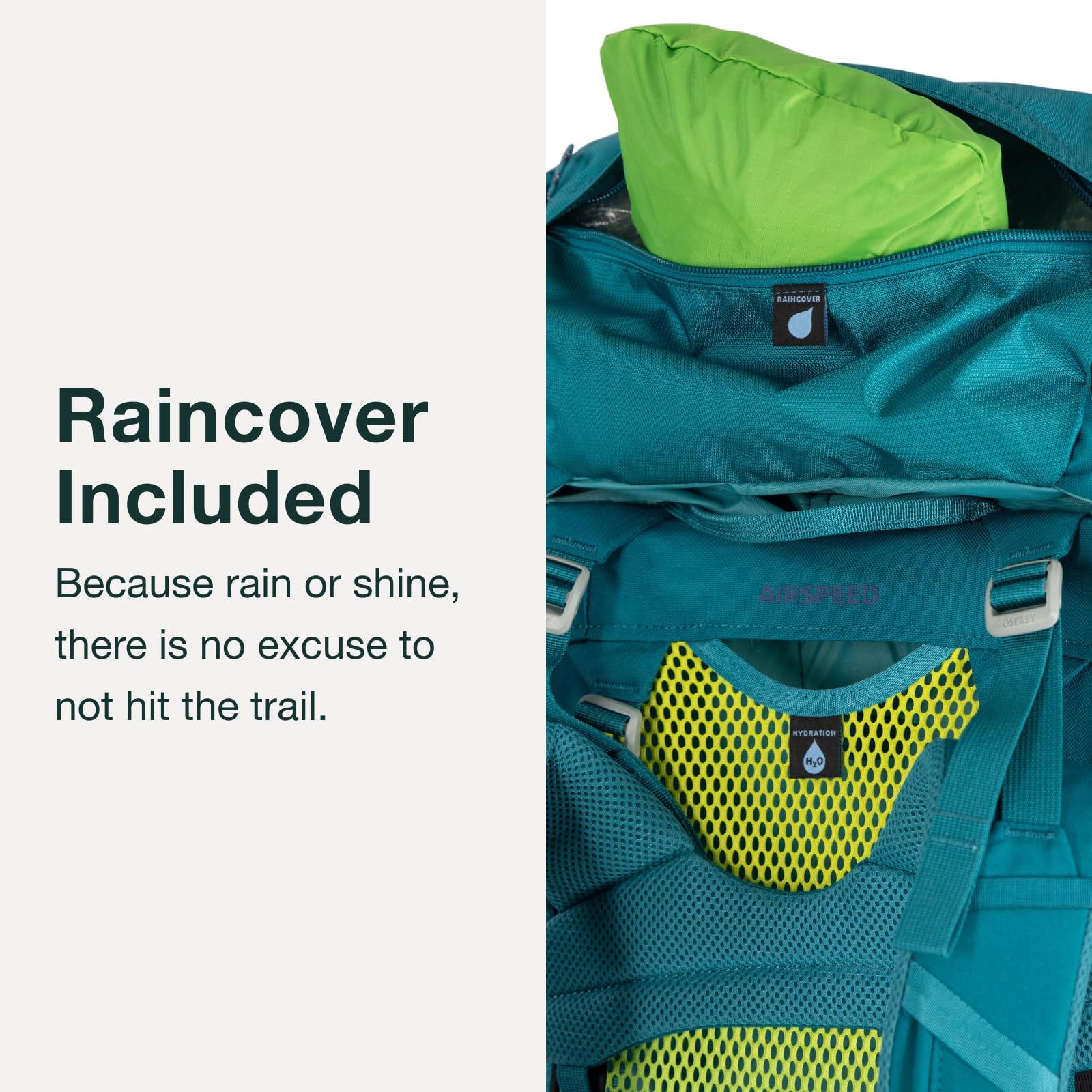 Osprey Ace 50L kids backpack torso-length adjustment detail for growth