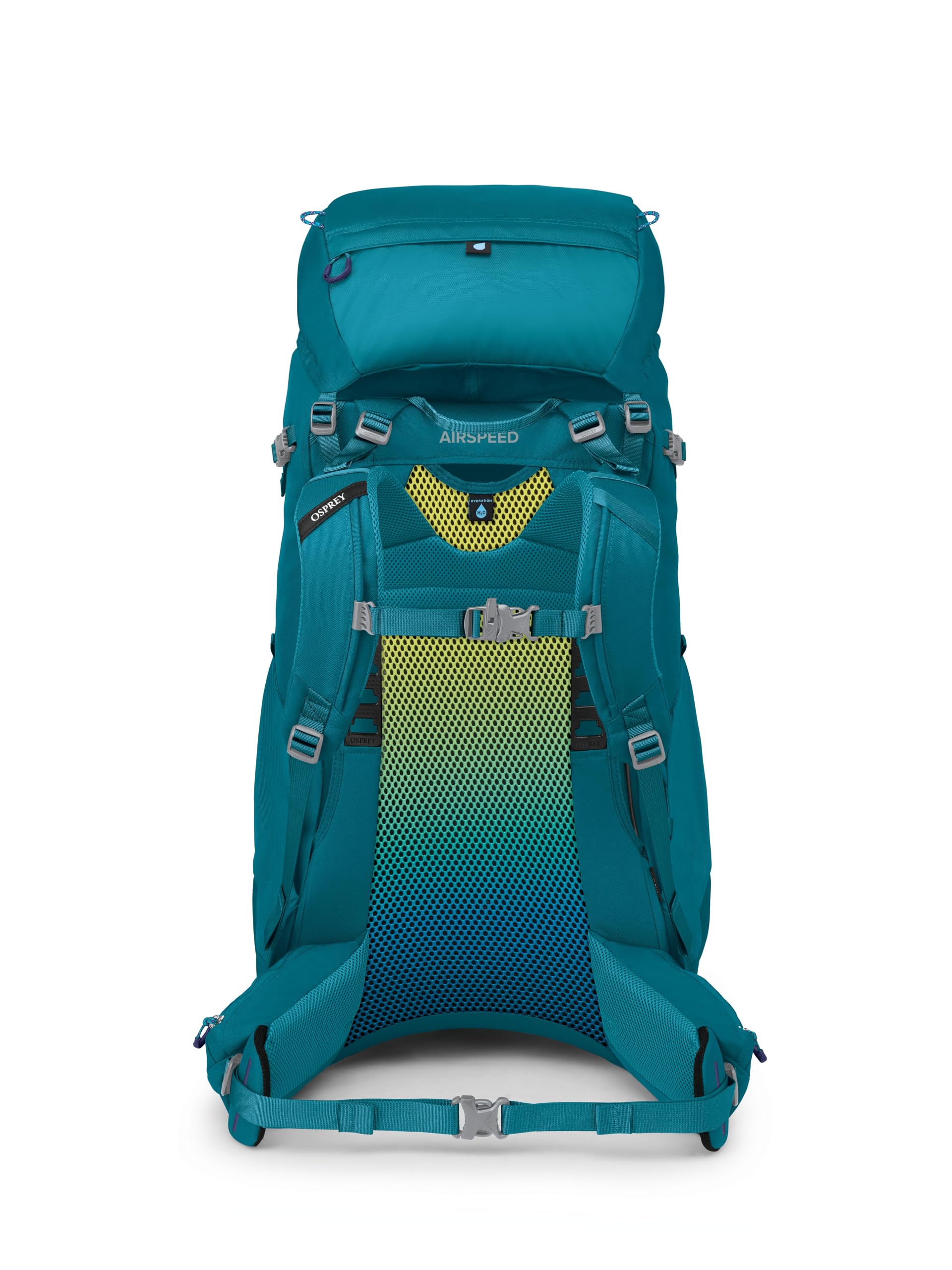 Osprey Ace 50L kids backpack ventilated backpanel promoting airflow
