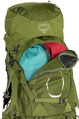 Osprey Aether 55L deep acorn red colorway adds visibility and style to your pack