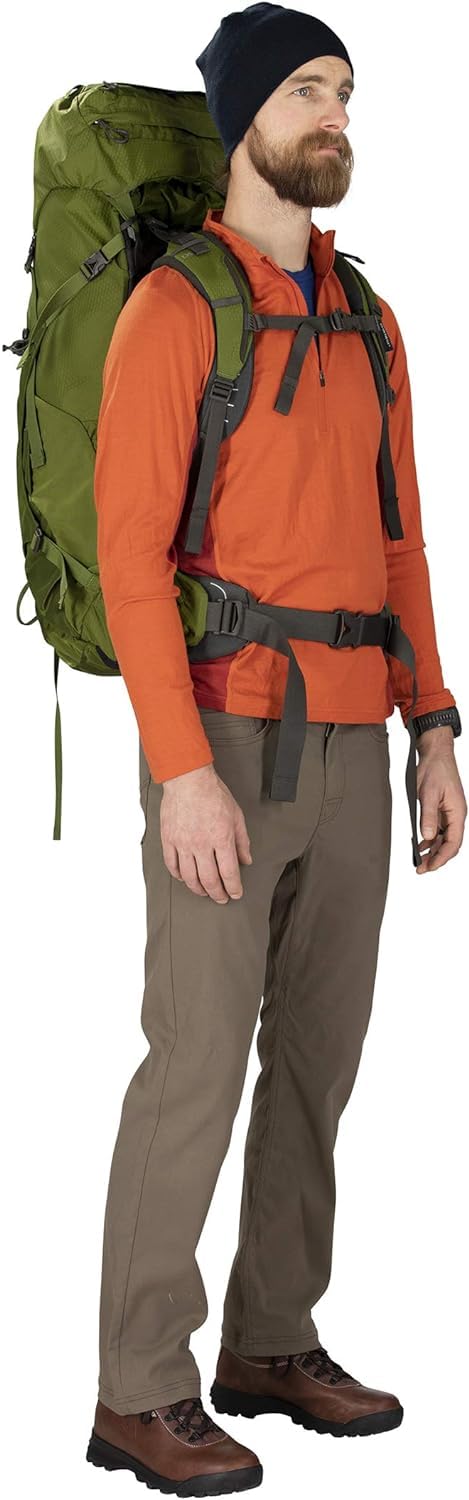 Osprey Aether 55L durable materials for rugged adventures